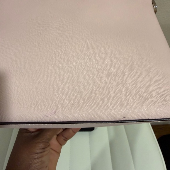 kate spade Pink Dome Satchel with Fuchsia Handles - Picture 4 of 13